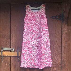 Linen Fit & Flare Dress